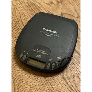 Vintage Panasonic MASH XBS SL-S295 Walkman Portable CD Player 1995 Tested EUC